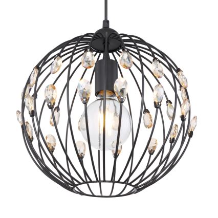 Globo - Függeszték kábellel 1xE27/60W/230V, Ø 30 cm