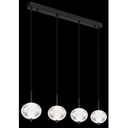Globo - LED Csillár zsinóron 4xLED/5,75W/230V 3000/4500/6500K