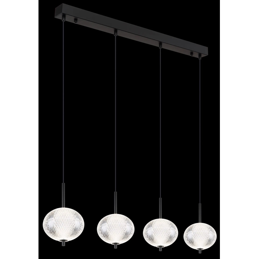 Globo - LED Csillár zsinóron 4xLED/5,75W/230V 3000/4500/6500K