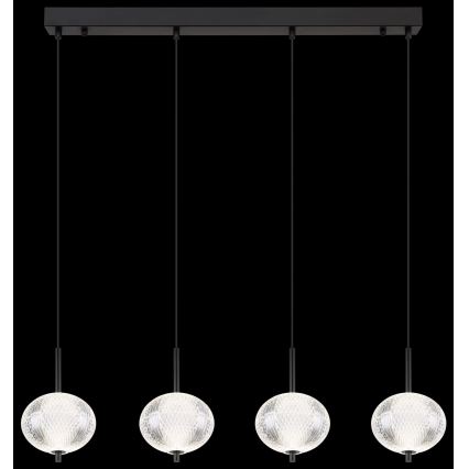 Globo - LED Csillár zsinóron 4xLED/5,75W/230V 3000/4500/6500K