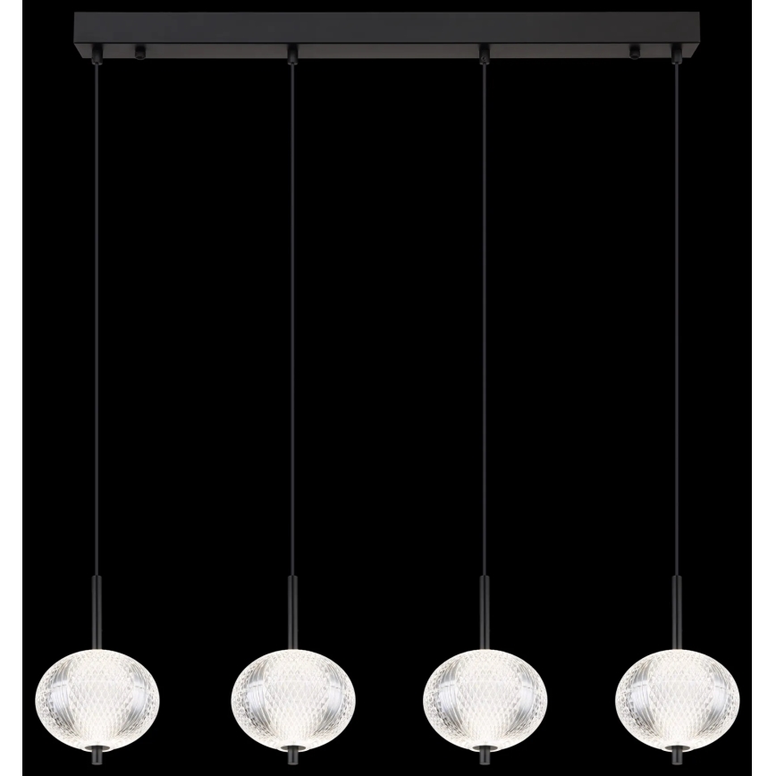 Globo - LED Csillár zsinóron 4xLED/5,75W/230V 3000/4500/6500K