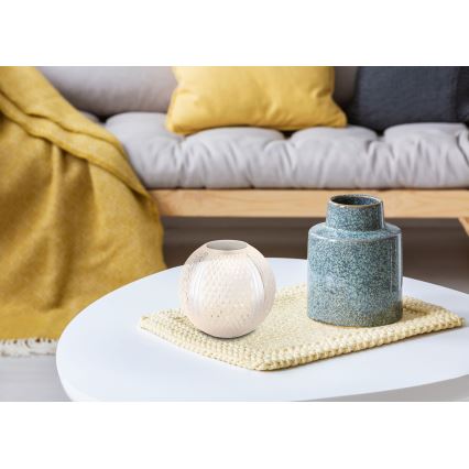 Globo - LED érintőkapcsolós asztali lámpa, állítható fényerővel LED/2W/5V 1200 mAh USB, átlátszó