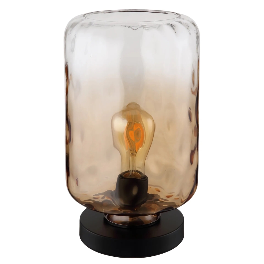 Globo - Asztali lámpa 1xE27/60W/230V barna