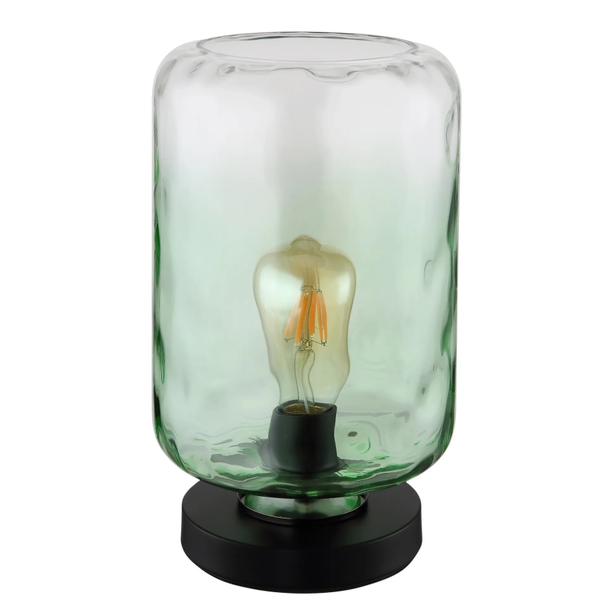 Globo - Asztali lámpa 1xE27/60W/230V zöld