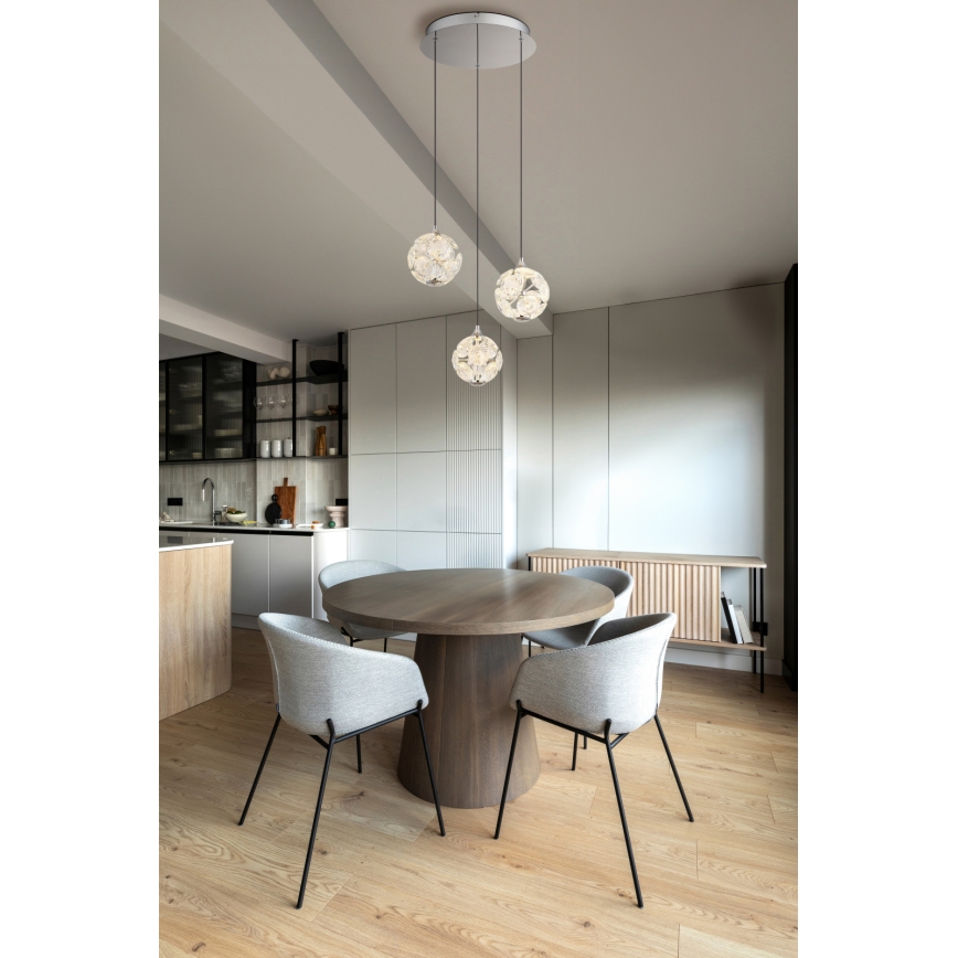 Globo - LED kábelre függesztett csillár LED/24W/230V