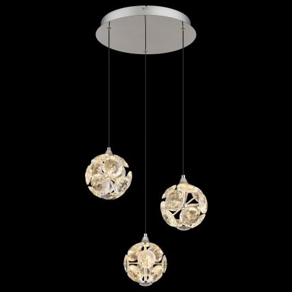 Globo - LED kábelre függesztett csillár LED/24W/230V