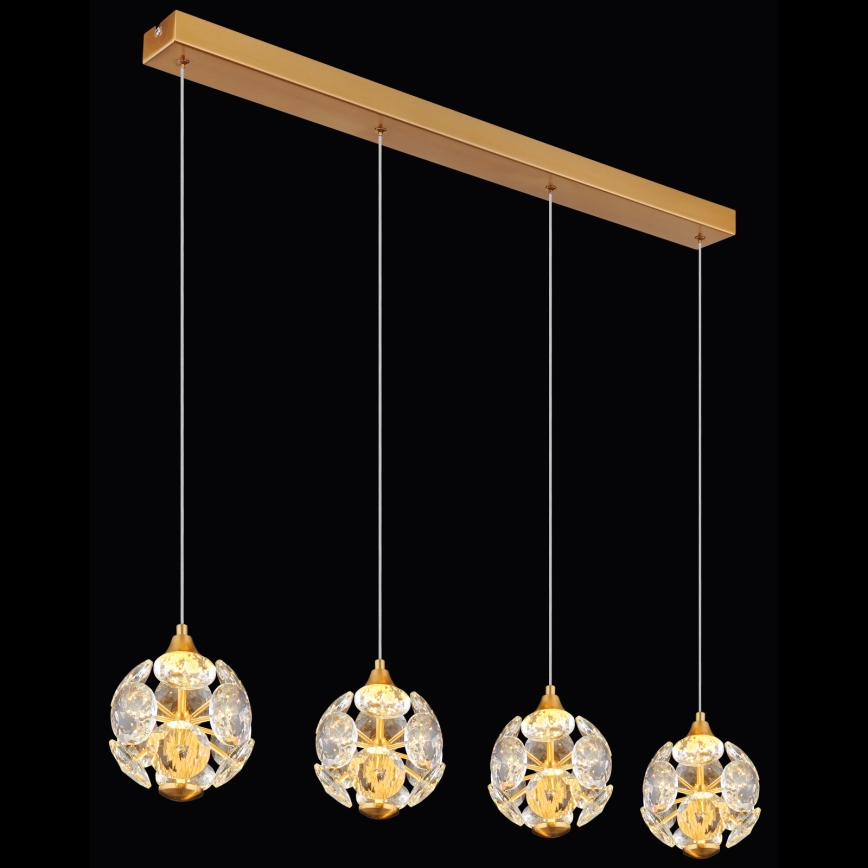 Globo - kábelen függő LED csillár LED/32W/230V 3000K arany