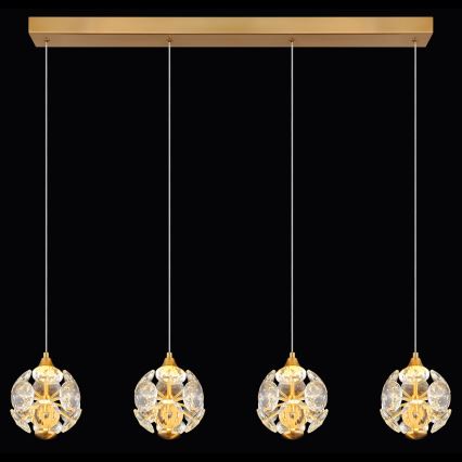 Globo - kábelen függő LED csillár LED/32W/230V 3000K arany
