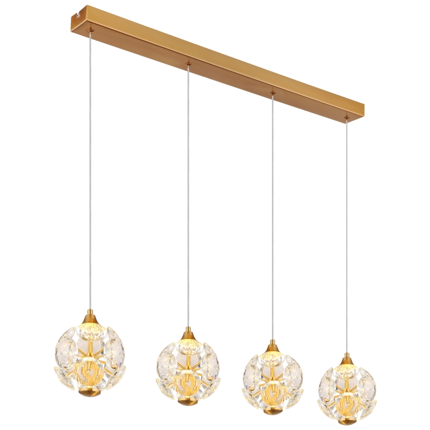 Globo - kábelen függő LED csillár LED/32W/230V 3000K arany