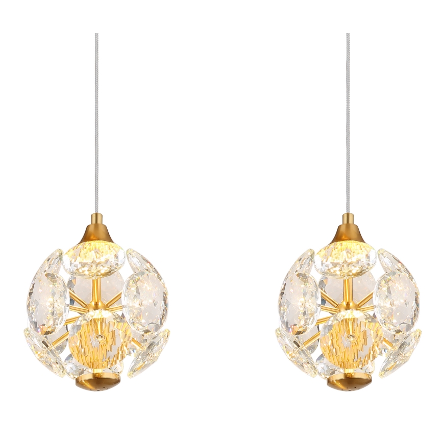 Globo - kábelen függő LED csillár LED/32W/230V 3000K arany