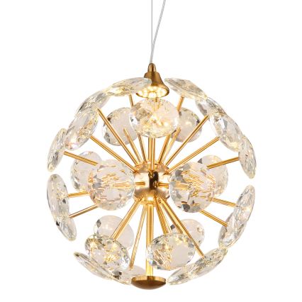 Globo - LED függőlámpa kábellel LED/12W/230V 3000K arany
