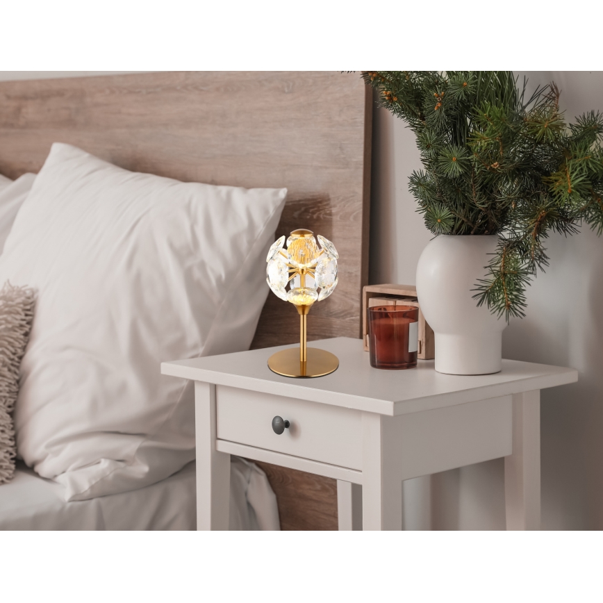 Globo - LED asztali lámpa LED/8W/230V 3000K aranyszínű