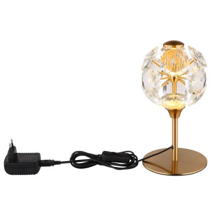 Globo - LED asztali lámpa LED/8W/230V 3000K aranyszínű