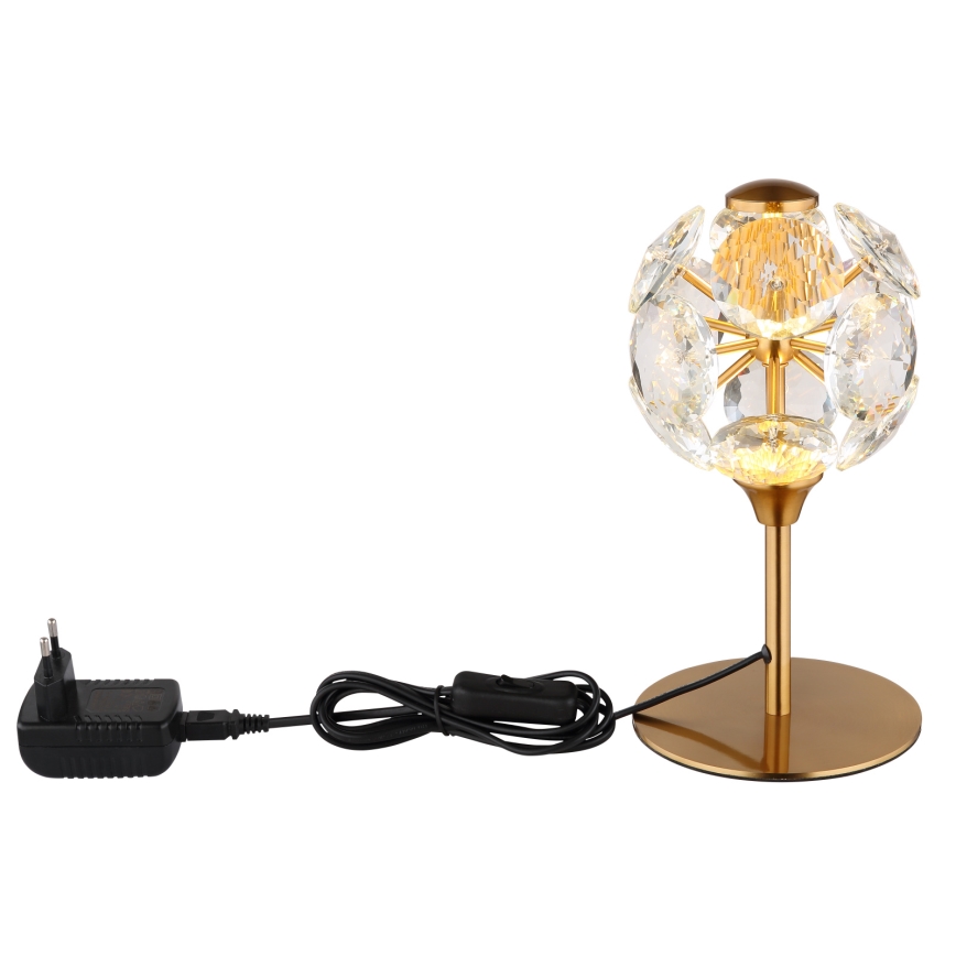 Globo - LED asztali lámpa LED/8W/230V 3000K aranyszínű
