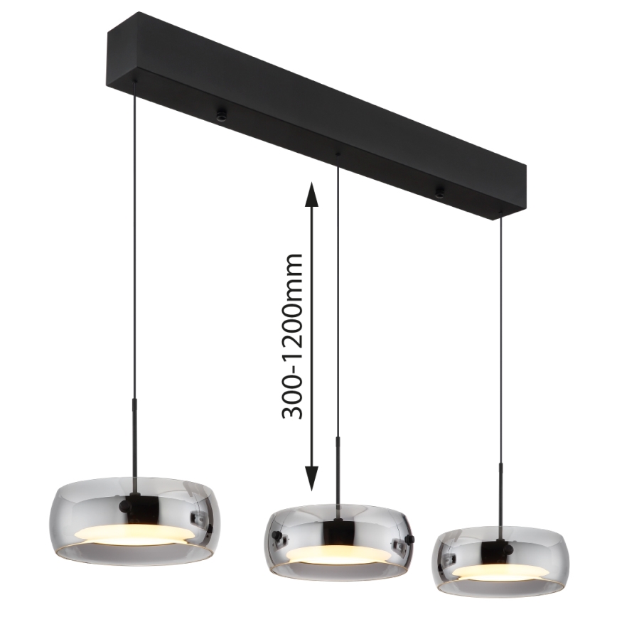Globo - kábelen függő LED csillár LED/30W/230V 3000K