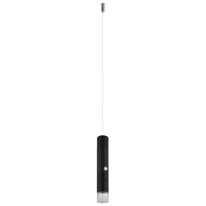 Globo - LED érintéses, dimmelhető, tölthető 2 az 1-ben lámpa LED/2W/230/5V fekete