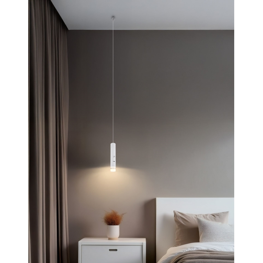 Globo - LED fényerőszabályozható érintős tölthető lámpa 2 az 1-ben LED/2W/230/5V fehér