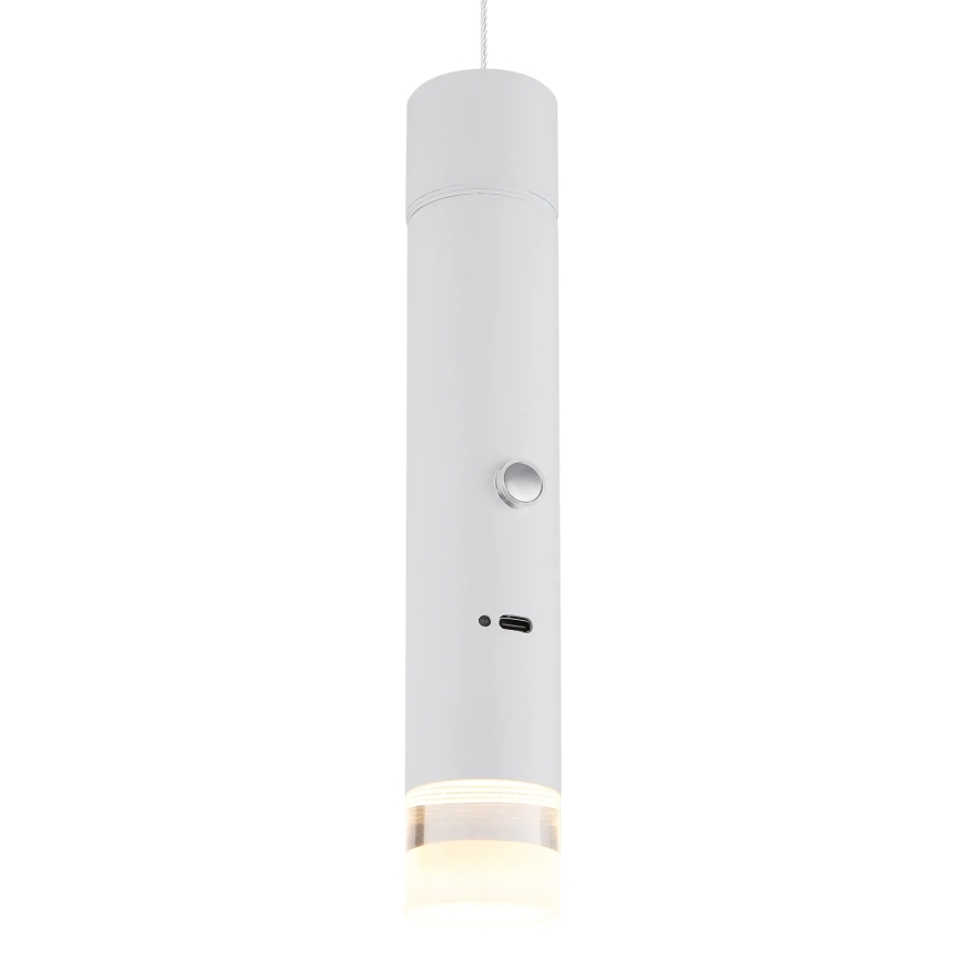 Globo - LED fényerőszabályozható érintős tölthető lámpa 2 az 1-ben LED/2W/230/5V fehér