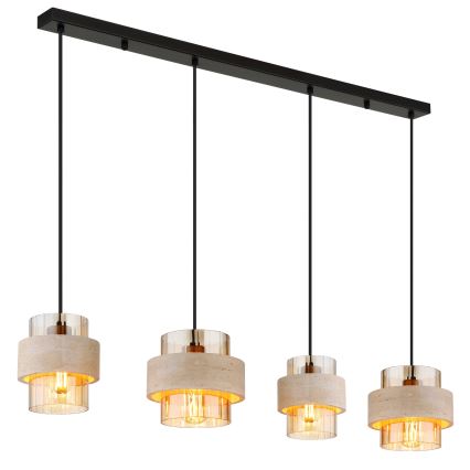 Globo - Zsinóros csillár 4xE27/40W/230V