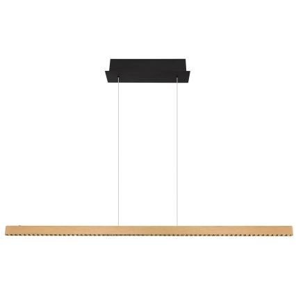 Globo - LED érintéssel dimmelhető, kábelre függesztett csillár LED/43W/230V 4000K sárgaréz