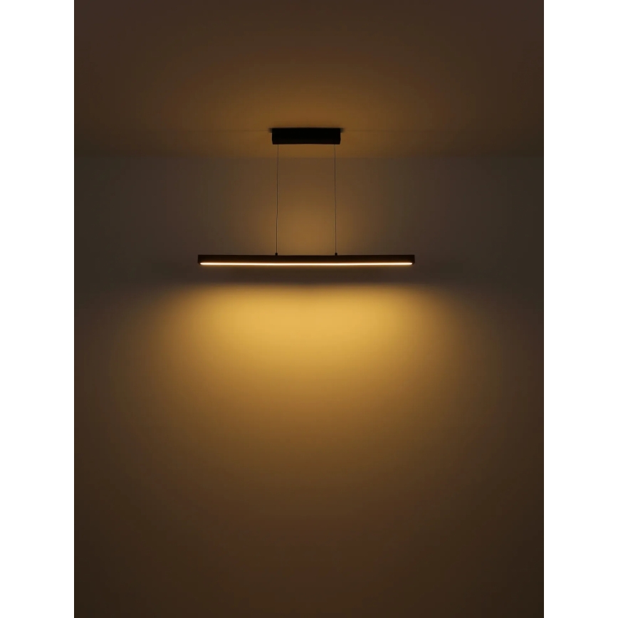 Globo - LED érintéssel dimmelhető csillár kábelen LED/24W/230V + LED/3W 3000K barna