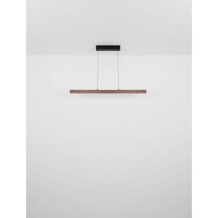Globo - LED érintéssel dimmelhető csillár kábelen LED/24W/230V + LED/3W 3000K barna