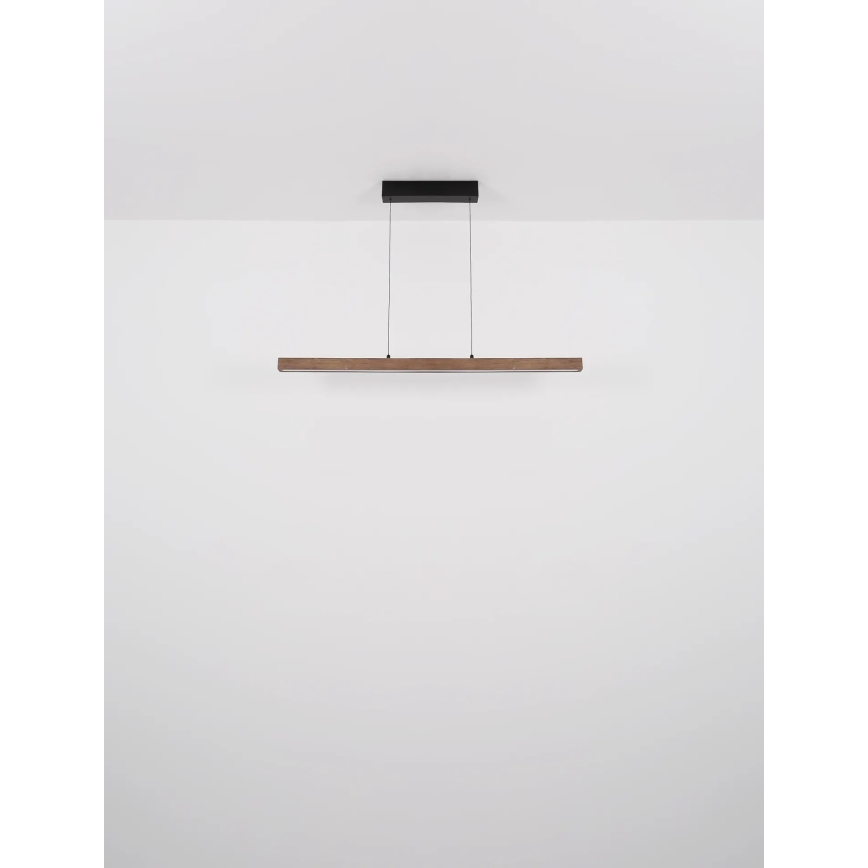 Globo - LED érintéssel dimmelhető csillár kábelen LED/24W/230V + LED/3W 3000K barna