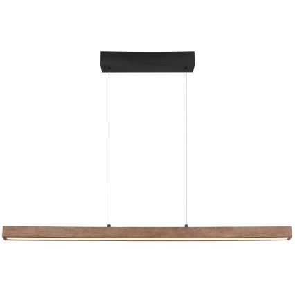 Globo - LED érintéssel dimmelhető csillár kábelen LED/24W/230V + LED/3W 3000K barna