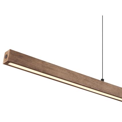 Globo - LED érintéssel dimmelhető csillár kábelen LED/24W/230V + LED/3W 3000K barna