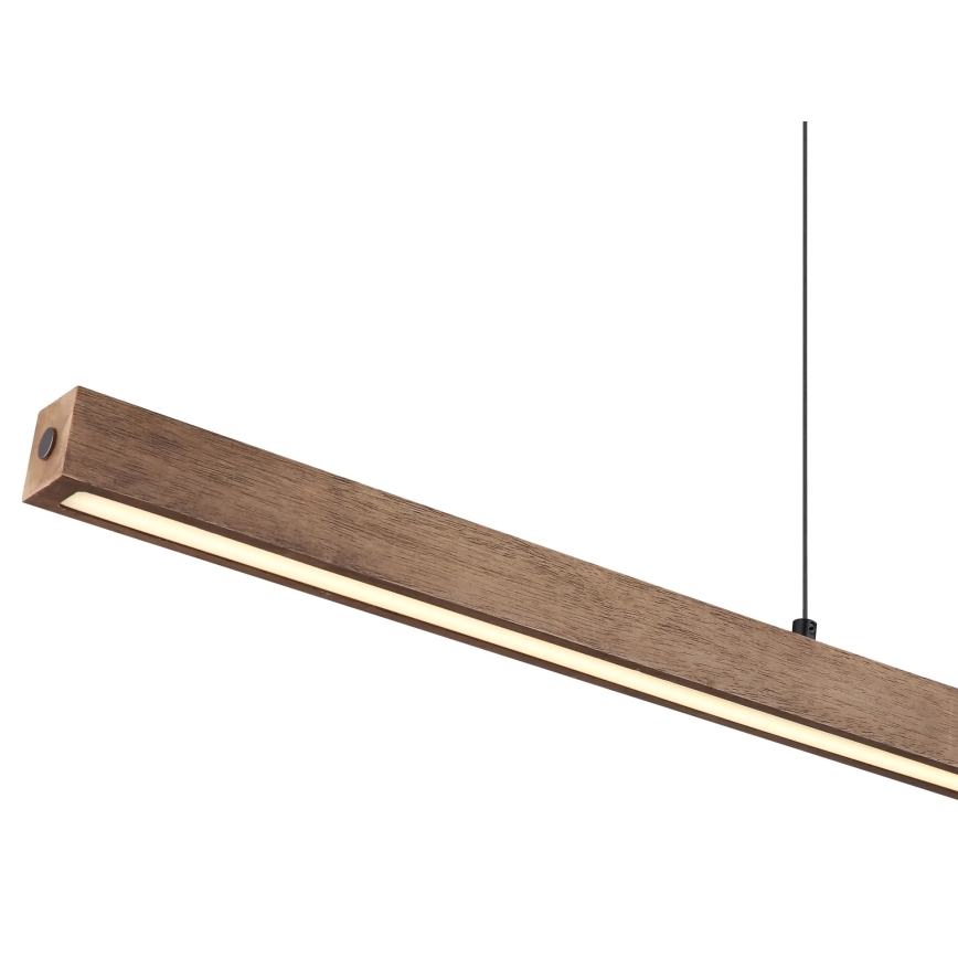 Globo - LED érintéssel dimmelhető csillár kábelen LED/24W/230V + LED/3W 3000K barna