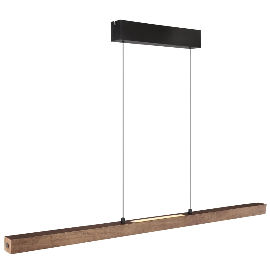 Globo - LED érintéssel dimmelhető csillár kábelen LED/24W/230V + LED/3W 3000K barna