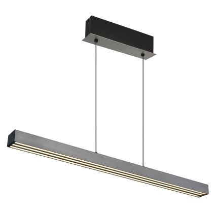 Globo - LED dimmelhető, érintésvezérelt, kábeles függeszték LED/39W/230V 2700/4000/6000K szürke