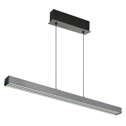 Globo - LED dimmelhető, érintésvezérelt, kábeles függeszték LED/39W/230V 2700/4000/6000K szürke