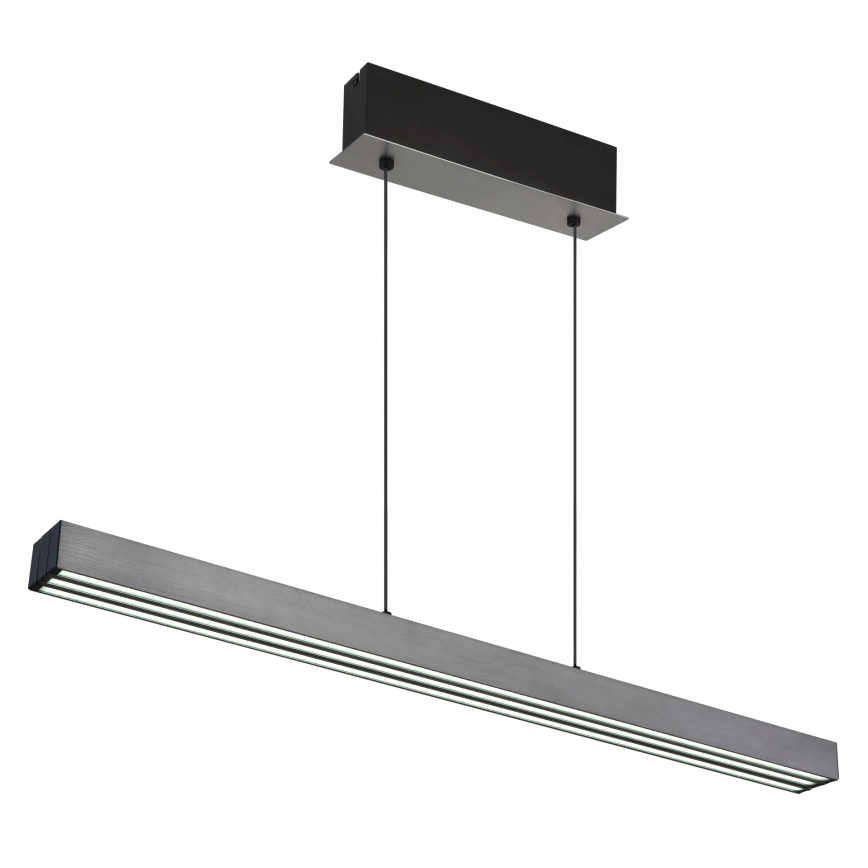 Globo - LED dimmelhető, érintésvezérelt, kábeles függeszték LED/39W/230V 2700/4000/6000K szürke