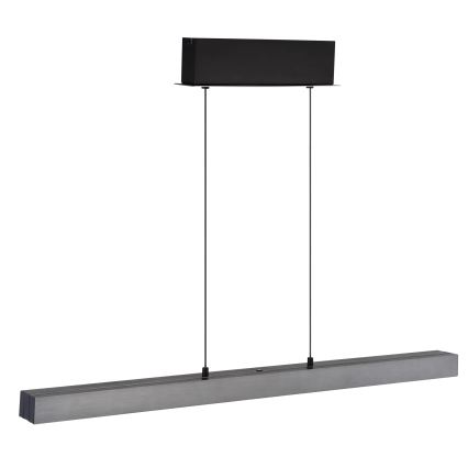 Globo - LED dimmelhető, érintésvezérelt, kábeles függeszték LED/39W/230V 2700/4000/6000K szürke