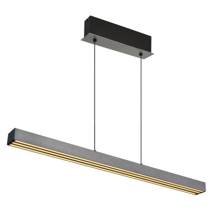 Globo - LED dimmelhető érintésvezérelt függeszték kábellel LED/39W/230V 2700/4000/6000K matt króm