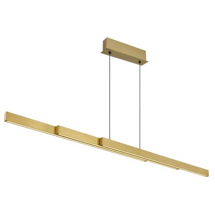 Globo - LED érintésre dimmelhető kábeles csillár LED/39W/230V 2700/4000/6000K sárgaréz