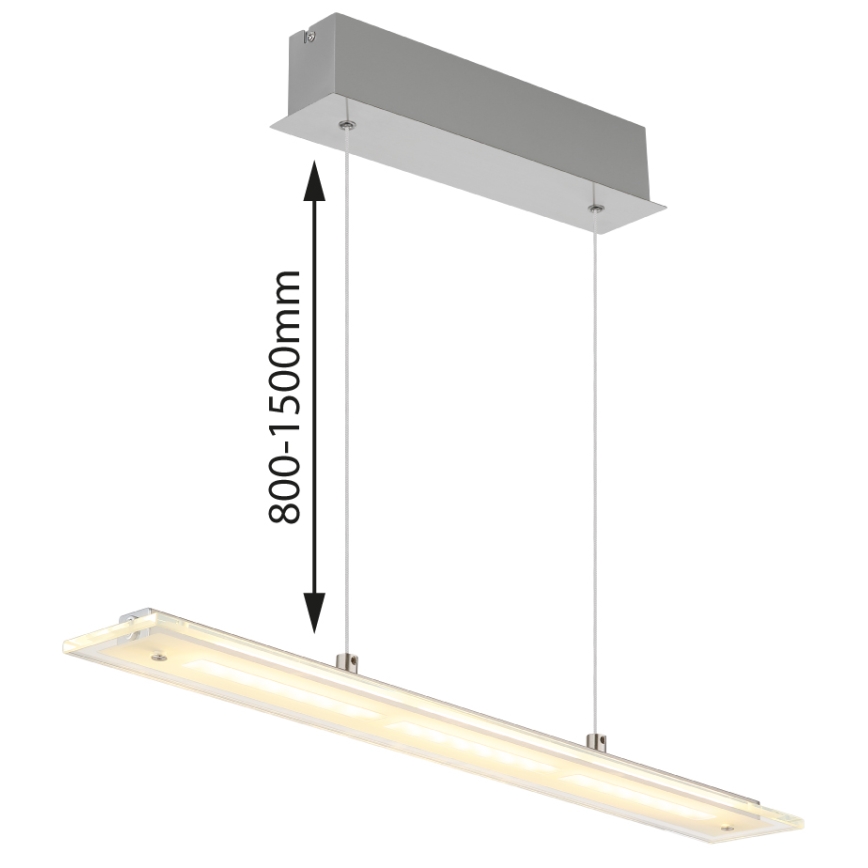 Globo - LED érintésvezérlésű, fényerő-szabályozható kábeles függeszték LED/12W/230V 3000/4000/6500K