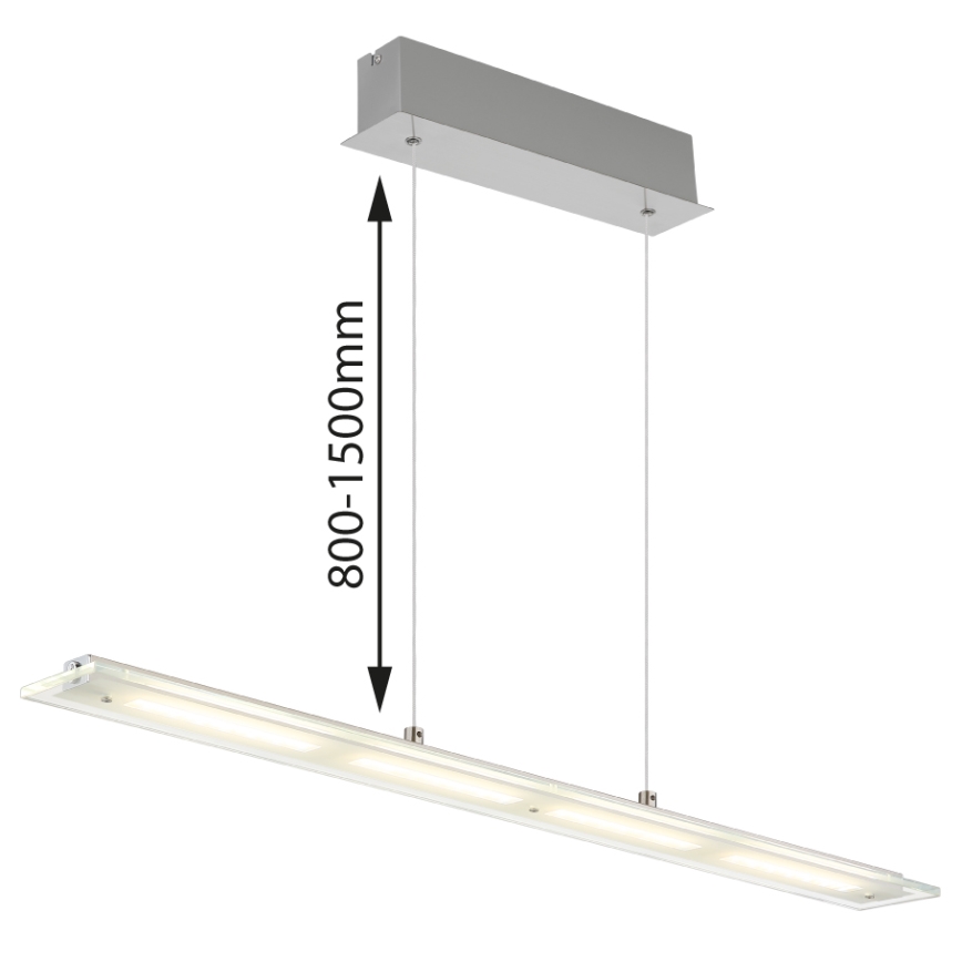 Globo - LED érintővel dimmelhető csillár kábelen LED/20W/230V 3000/4000/6500K