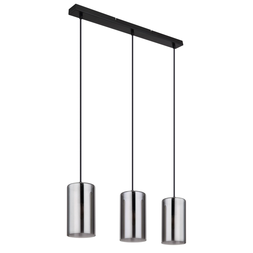 Globo - Csillár zsinóron 3xE14/25W/230V fekete