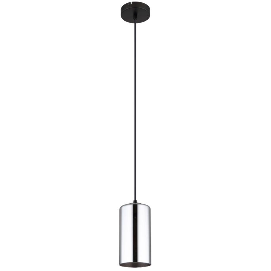 Globo - Csillár zsinóron 1xE27/25W/230V átm. 11 cm fekete