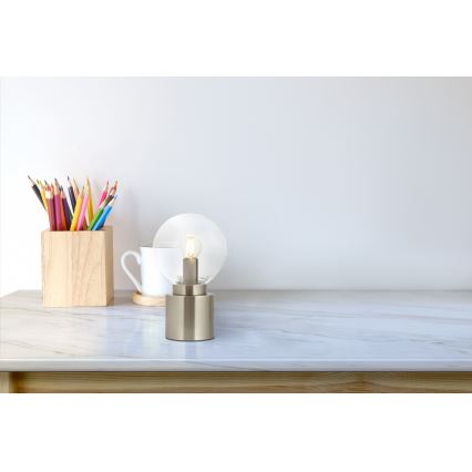 Globo - Asztali lámpa 1xE14/25W/230V fényezett króm