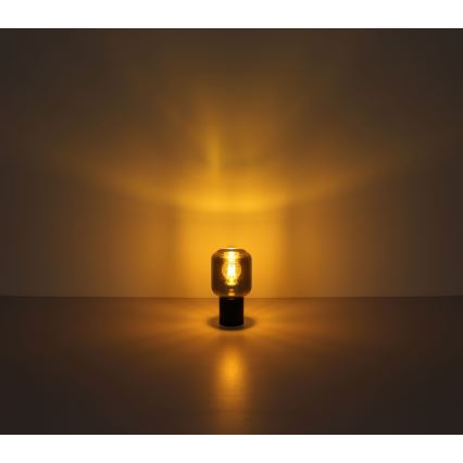 Globo - Asztali lámpa 1xE27/40W/230V fekete