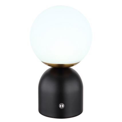 Globo - LED Dimmelhető érintős asztali lámpa LED/2,5W/3,7V 2700/4000/65000K 1800 mAh USB fekete
