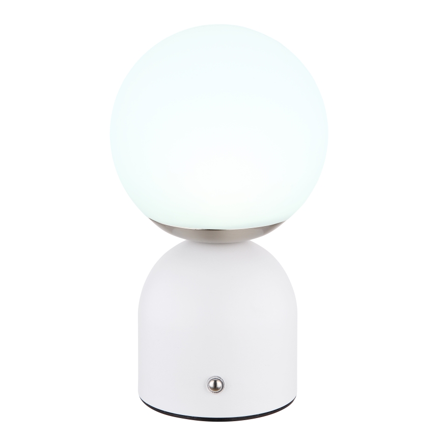 Globo - LED érintős asztali lámpa, állítható fényerővel LED/2,5W/3,7V 2700/4000/6500K 1800 mAh USB fehér