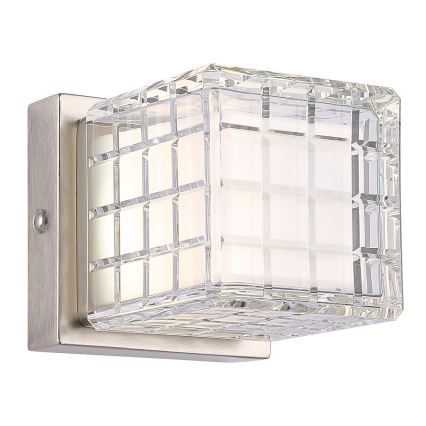 Globo - LED Dimmelhető érintős asztali lámpa LED/2,5W/3,7V 2700K/4000K/6500K 1800 mAh USB matt króm