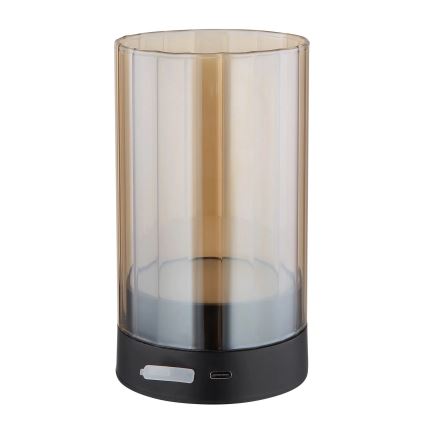 Globo - LED kültéri dimmelhető újratölthető érintős asztali lámpa LED/2W/3,7V 2700/4000/6500K 1200mAh IP44 bézs
