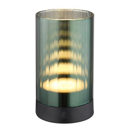 Globo - LED kültéri dimmelhető újratölthető érintős asztali lámpa LED/2W/3,7V 2700/4000/6500K 1200mAh IP44 zöld