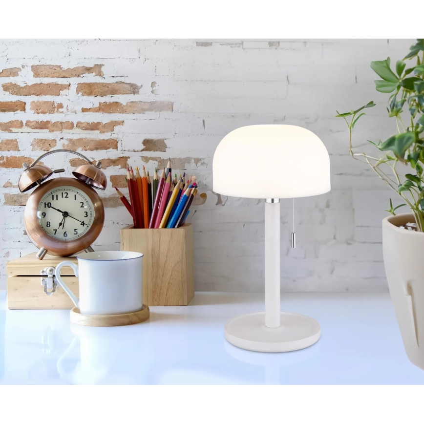 Globo - LED Újratölthető asztali lámpa LED/1,5W/3,7V 3000/4200/6000K 1800mAh fehér
