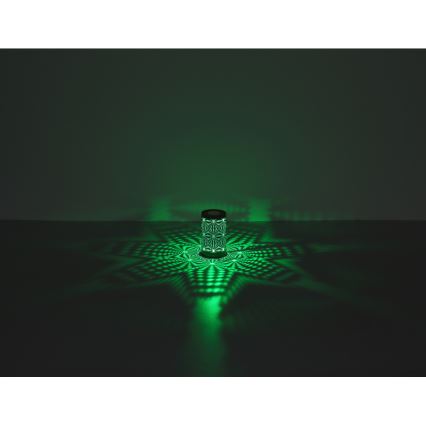 Globo - LED RGB érintős tölthető asztali lámpa LED/1W/5V 500 mAh barna